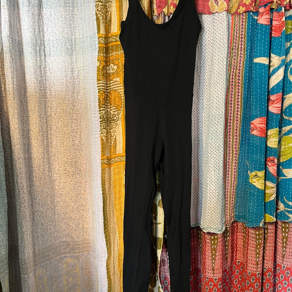 Lulu Lemon Black Align Bodysuit Size 4